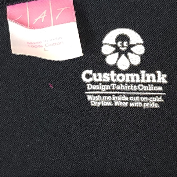 🌟 3 for $15 Deal! 🌟Woodhouse Chocolate brand tshirt black yellow L - Picture 5 of 6